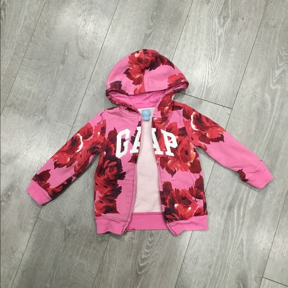 Gap 2T floral sweatshirt - Picture 3 of 5